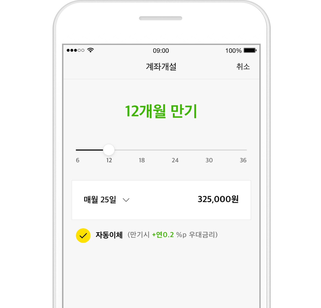 12개월 만기